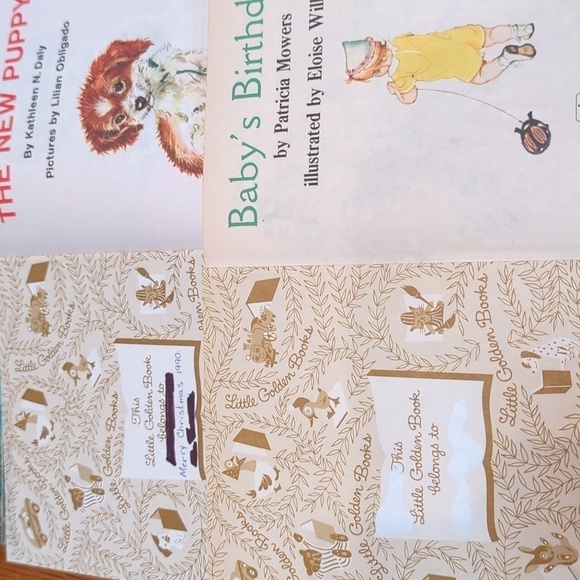 Little Golden Book Variety Pack Set of 4 Children's Hardback Books - Picture 5 of 6